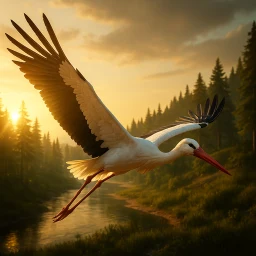 Ikon The White Stork